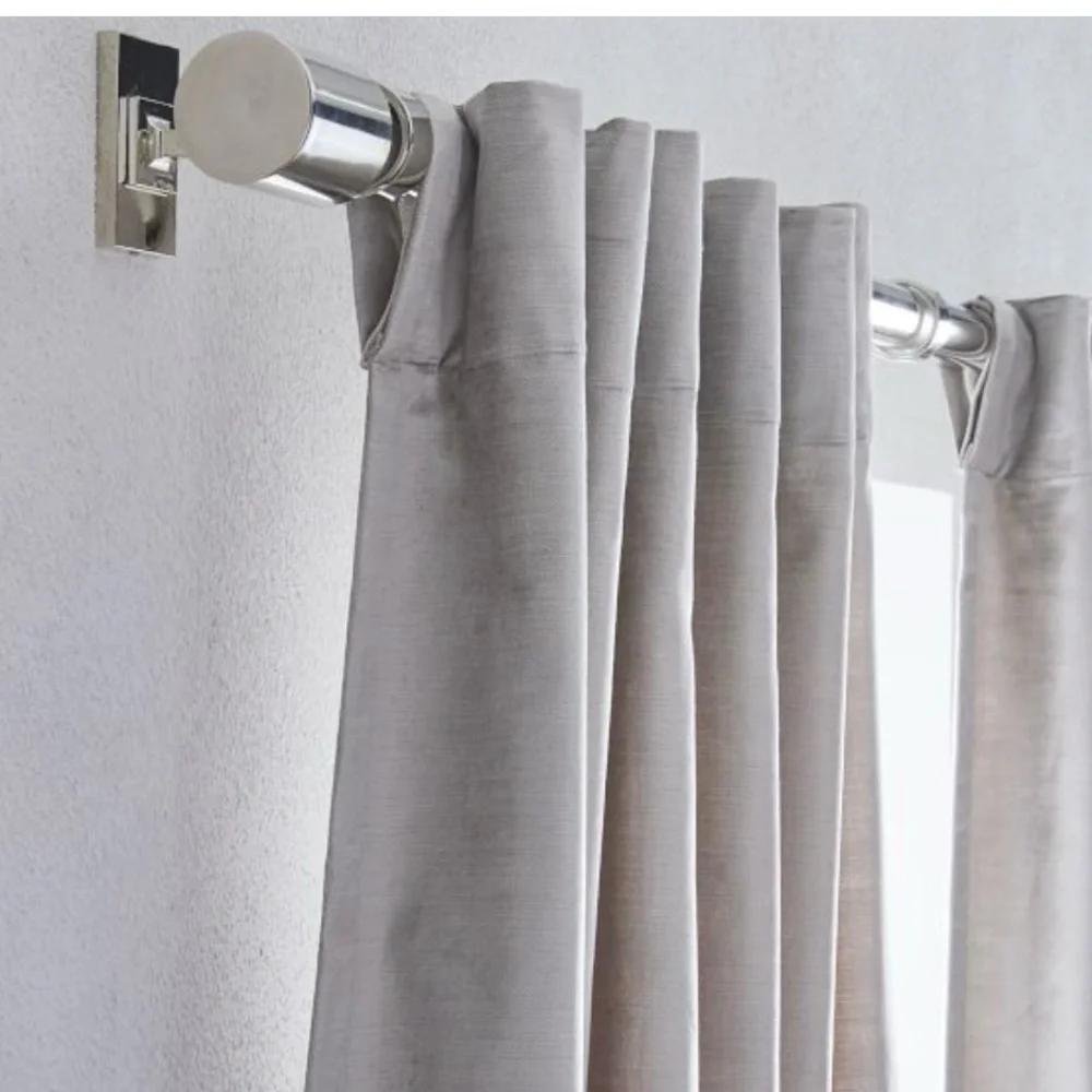 West Elm Luster Velvet Curtains